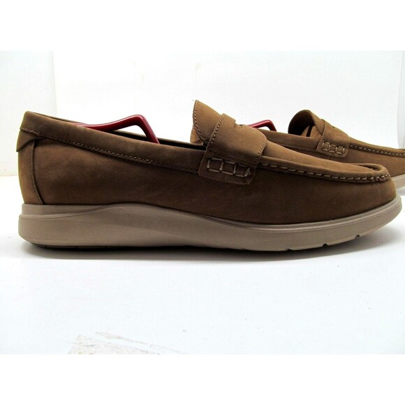 Cole Haan Grand Os Brown Leather Penny Loafers Mens Size US 10 M - Picture 3 of 12